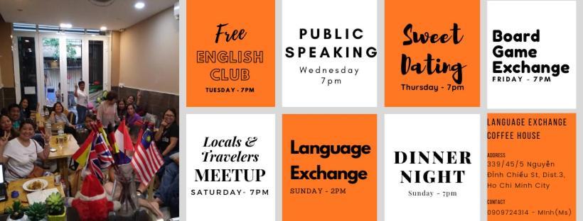 Language Exchange Hostel 2 Ho Si Minh-város Kültér fotó